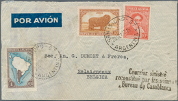 13270 Katastrophenpost: 1937, October 27. The Mail Plane "Antares" Piloted By Goret Disappeared Off Cap Bl - Autres & Non Classés