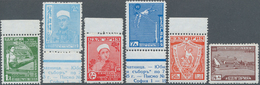 13469 Bulgarien: 1935, Postfrischer Luxus-Randsatz "Kongress Des Sportverbandes 'JUNAK' - Sofia" Mit Rand, - Storia Postale