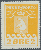 13498 Dänemark - Grönländisches Handelskontor: 1915 2 øre Orange-yellow, Perf 11½, Mint Never Hinged, Fres - Altri & Non Classificati