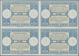 13499 Dänemark - Ganzsachen: 1948/1952. Lot Of 2 Different Intl. Reply Coupons (London Type) Each In An Un - Interi Postali