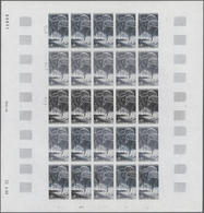 13855 Frankreich: 1969, France. Set Of 4 Different Color Proof Sheets Of 25 For The Issue "25th Anniversar - Gebraucht