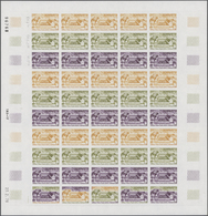 13887 Frankreich: 1978, France. Set Of 3 Different Color Proof Sheets Of 50 For The 1.10fr Value Of The "T - Gebraucht