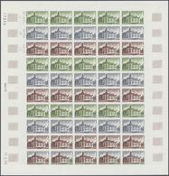 13891 Frankreich: 1978, France. Set Of 3 Different Color Proof Sheets Of 50 For The 1.10fr Value Of The "T - Gebraucht