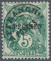 13942 Frankreich - Vorausentwertungen: 1922. Type Blanc 5c Green Overprinted SPECIMEN. Signed. (Dallay 84) - Sonstige & Ohne Zuordnung