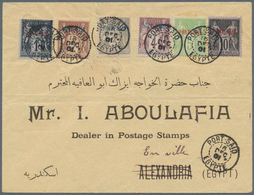 13956 Französische Post In Ägypten - Port Said: 1901. Stated Franking On Local Cover "Port Said 16 DEC 01" - Autres & Non Classés