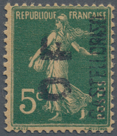 13985 Französische Besetzung I. WK - Castellorizo: 1920, OF Overprints, 5c. Semeuse With Inverted Surcharg - Altri & Non Classificati