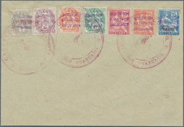 13987 Französische Besetzung I. WK - Castellorizo: 1915/1920. Overprint Essays. 4th Series, Not Issued. 7 - Altri & Non Classificati