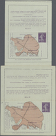 14012 Frankreich - Ganzsachen: 1910, 30 C Violet On Bright Green Semeuse, Pneumatic Stationery Letter Card - Altri & Non Classificati