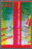 14060 Frankreich - Besonderheiten: 1999, 3.00 Fr. "Holiday", With Defective Placed Perforation Stamp, Mint - Sonstige & Ohne Zuordnung