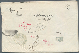14119A Griechenland - Stempel: 1845, Prefilatelic Mail, Folded Envelope From Joanina, Rate 6 Pia. 30 Pa., T - Affrancature Meccaniche Rosse (EMA)