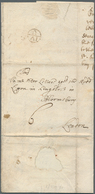 14120 Großbritannien - Vorphilatelie: 1687, Two Sided Letter Addressed To "...Kingsstreet In Blomsbury, Lo - ...-1840 Préphilatélie