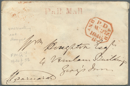 14141 Großbritannien: 1846, Burgh, Ulick John De (1802-1874), 0fficial Cover From POSTMASTER-General Of He - Altri & Non Classificati