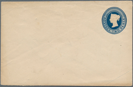 14264 Großbritannien - Ganzsachen: 1841, 2 D QV Stationery Envelope With Inverted Silk Thread On The Lower - 1840 Buste Mulready