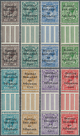 14301 Irland: 1922, "Rialtas" Overprints, Dollard Printing (black Ovp.), ½d. To 10d., Complete Set Of Eigh - Briefe U. Dokumente