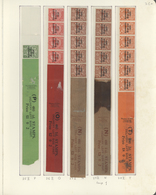 14313 Irland: 1922, Coils, Harrison 3-line "Saorstat" Overprints, Horizontal Feed ½d., 1d., 1½d. (2) And 2 - Storia Postale