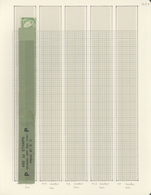 14317 Irland: 1923, Coils (horizontal Feed), Definitives "National Symbols", Watermark "SE", ½d. Green, "P - Lettres & Documents