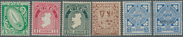 14318 Irland: 1922/1923, Definitives "National Symbols", Wm "SE", Five Values With Inverted Watermark, Unm - Storia Postale