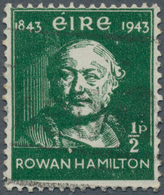 14334 Irland: 1943, Sir Hamilton, ½pg. Green With Inverted Watermark, Fine Used Copy. SG Not Listed; Miche - Briefe U. Dokumente