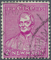 14339 Irland: 1954, Catholic University, 2pg. Bright Purple With Inverted Watermark, Fine Used Copy. SG £3 - Storia Postale