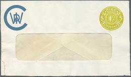 14462 Irland - Ganzsachen: CWID: 1974, 5 D. Pale Green Window Envelope, Used With Machine Mark "BAILE ÁTHA - Entiers Postaux