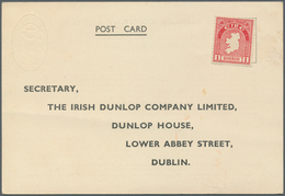 14531 Irland - Ganzsachen: P.J. Carroll & Co., Ldt., Dundalk: 1950/51, Two Different "proxy"-cards Without - Ganzsachen