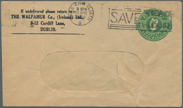 14545 Irland - Ganzsachen: The Walpamur Co. (Ireland) Ldt., Dublin: 1936, 1/2d. Pale Green Window Envelope - Ganzsachen