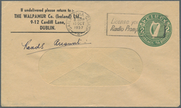 14548 Irland - Ganzsachen: The Walpamur Co. (Ireland) Ldt., Dublin: 1957, 2d. Green Window Envelope Withou - Ganzsachen