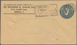 14553 Irland - Ganzsachen: The Walpamur Co. (Ireland) Ldt., Dublin: 1970, 4d. Deep Blue Window Envelope Wi - Ganzsachen