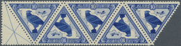 14623 Island: 1930, Flugpost-Sonderausgabe 10 A. Im Waagerechten Luxus-5er-Streifen Mit Linkem Leerfeld (M - Sonstige & Ohne Zuordnung