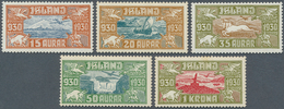 14624 Island: 1930, Flugpostausgabe Zur 1000. Jahr-Feier Der Eröffnung Des Allthings", Postfrischer Luxuss - Autres & Non Classés