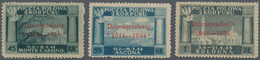 14787 Italien - Militärpostmarken: Feldpost: 1945, "POCZTA POLOWA 2. KORPUSU" 45 Gr., 55 Gr. And 1 Zt. Ove - Posta Militare (PM)