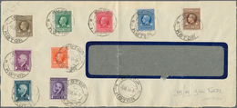 14816 Italien - Verrechnungsmarken: 1944: Complete Set "Marca Di Bollo" From 5 C. To 6 Lire, 9 Stamps, On - Fiscali