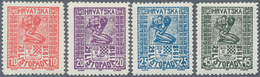 14888 Jugoslawien: 1918, 10 - 45 Special Edition For The Self-declaration Of Croatia Mint Never Hinged. ÷ - Lettres & Documents