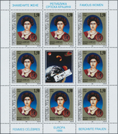 14914 Kroatien - Serbische Krajina: 1996, Europa, Both Issues In Little Sheets Of 8 Stamps Each, Mint Neve - Croazia