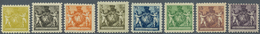 15006 Liechtenstein: 1921, Satz "Freimarken-Ausgabe", Taufrischer Unsignierter Luxussatz Mit Fotoattest Ma - Storia Postale