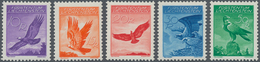 15044 Liechtenstein: 1934, 10 Rp.- 50 Rp., Freimarken Adler, Postfr. Luxussatz. (SBK 340,-) - Briefe U. Dokumente