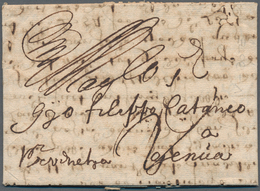 15223 Niederlande - Vorphilatelie: 1666, Complete Folded Letter Cover From DORDRECHT, Dated April 30th 166 - ...-1852 Precursori