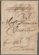 15224 Niederlande - Vorphilatelie: 1681, Complete Folded Letter Cover From AMSTERDAM, Dated 6th June 1681, - ...-1852 Precursori