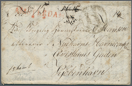 15226 Niederlande - Vorphilatelie: 1816 (ca.), Red. S. L. "AMSTERDAM"  With Circular "FRANCO AMSTERDAM" In - ...-1852 Precursori