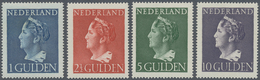 15259 Niederlande: 1946, Freimarken: Königin Wilhelmina, Tadellose Postfrische Serie, Lediglich Der Unbede - Briefe U. Dokumente