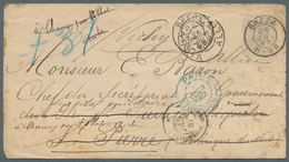 15264 Niederlande - Ganzsachen: 1893. Sealed Postal Stationery Envelope 12½c Grey Cancelled By Breda Doubl - Ganzsachen