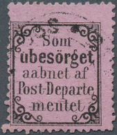 15276 Norwegen - Retourmarken: 1872, "Som Ubesörget" And "Som Uindlöst", Used With Normal Perforation. - Sonstige & Ohne Zuordnung