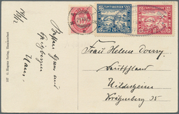 15277 Norwegen - Privatpost Spitzbergen: 1912, 10 Öre Carmine And 20 Öre Blue "ice-bear And Hunter" Issue, - Ortsausgaben