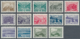 15402 Österreich: 1932, Landschaften, Kleinformat, Sauberer Satz Mit Erstfalz, Mi. Ca 475,- Euro - Neufs