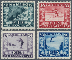 15405 Österreich: 1933, "Ausgabe Zu Gunsten Der Jugendwohlfahrt" Postfrischer Satz, (A.K.K. 700.- Euro) - Neufs