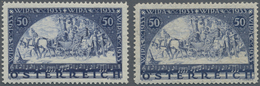 15407 Österreich: 1933, WIPA Glatt Und Faser Postfrisch, Mi. ? 1.000,-- (ANK. 555/56, ? 1.100,--) - Ungebraucht