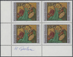 15480 Österreich: 1976. Set Von 3 PROBEDRUCKEN Für Die Marke "Weihnachten". Bezeichnet Vorderseitig Mit "1 - Nuevos