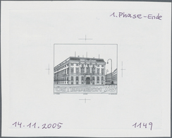 15537 Österreich: 2003. Probedruck In Schwarz Für Marke "Vorsitz Österreichs In Der EU", Bezeichnet Vs. U. - Neufs