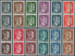 15596 Österreich - Lokalausgaben 1945 - Leibnitz: 1945, 1 Pfg. Bis 24 Pfg., 12 Werte "Normalsatz" In Type - Autres & Non Classés