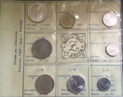 ITALIA - 1969 - SERIE DIVISIONALE 8 Monete ( Con 500 Argento ) FDC - Jahressets & Polierte Platten